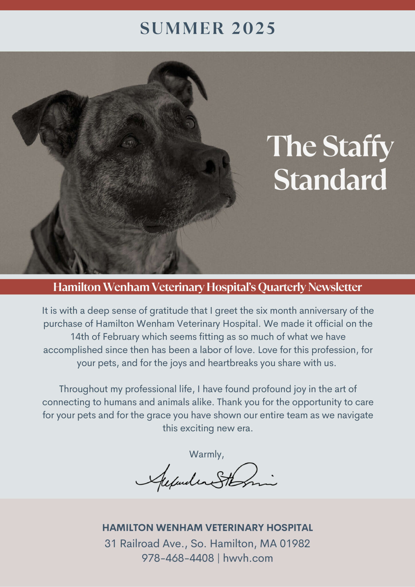 Hwvh Quarterly Newsletter Summer 2025